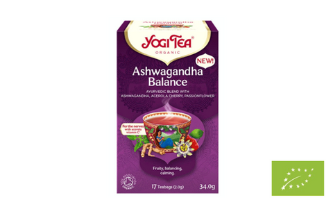 Ashwagandha Balance Yogi tēja BIO, 34g