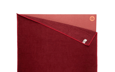 Mikrošķiedras jogas paklājs-dvielis Easy