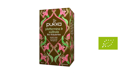 Piparmētra ar lakricu BIO (Pukka), 30g