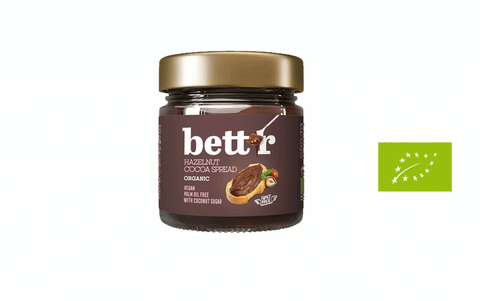 Lazdu riekstu sviests ar kakao pastu BIO, 250g