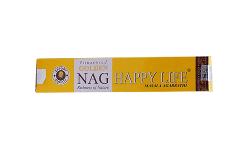 Golden Nag Happy Life smaržkociņi, 15g