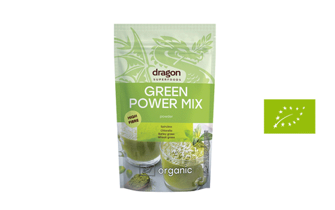 Zaļais Power Mix maisījums smūtijiem BIO, 200g