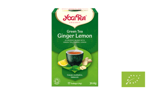 Green Tea with Ginger Lemon tēja BIO