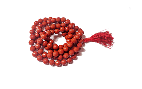Sarkanā Hakik (agate, ahāts) mala