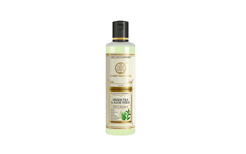 Matu kondicionieris ar alveju un zaļo tēju (Khadi), 210ml