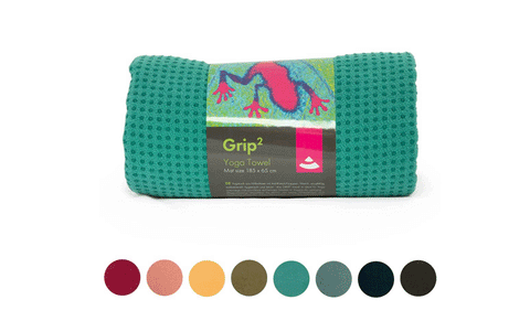 Mikrošķiedras jogas paklājs-dvielis Easy