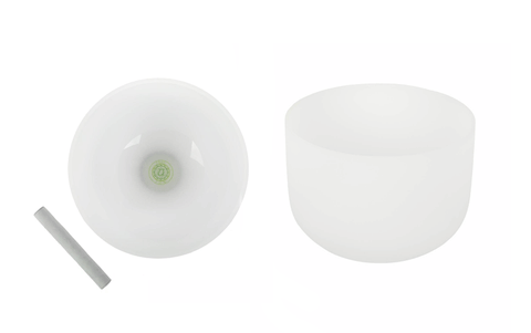 Kristāla dziedošā bļoda tonis: F; (4.čakra); Ø22cm, BN