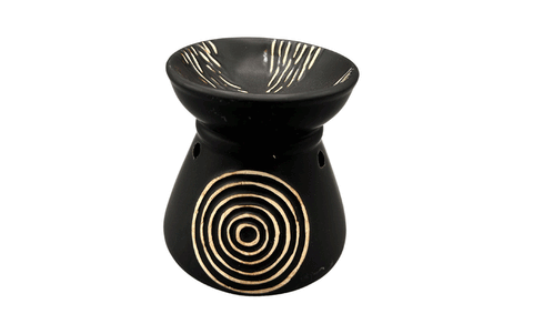 Aromlampiņa, tumši brūna