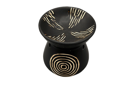 Aromlampiņa, tumši brūna