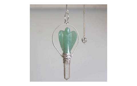 Svarstiņš ar aventurīna eņģeli