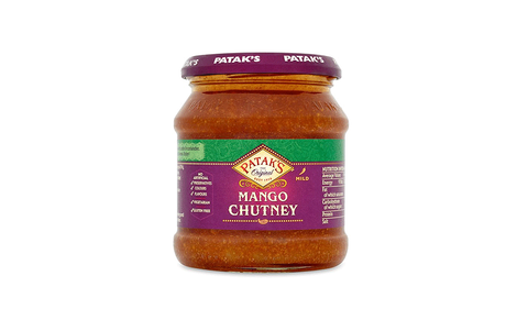 Mango čatnijs (Sweet/Mild mango chutney), Patak's 340g