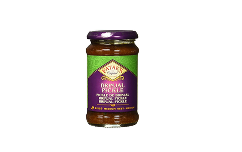 Brinjal (baklažānu) pickle Patak's, 312g
