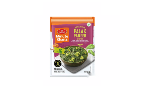 Spināti ar tofu (Palak Paneer Tofu) Haldiram's, 300g