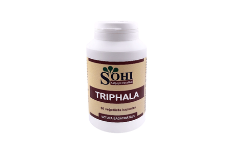 Trifala (Triphala, Sohi), 60 kapsulas