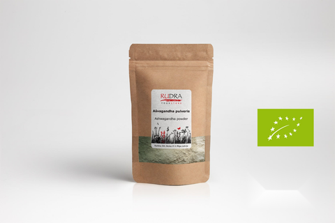 Ašvaganda (Ashwagandha) pulveris BIO, 100g