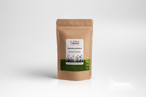 Spirulīna pulveris (Spirulina) BIO, 100g