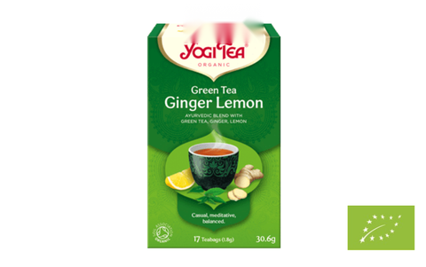 Green Tea with Ginger Lemon tēja BIO