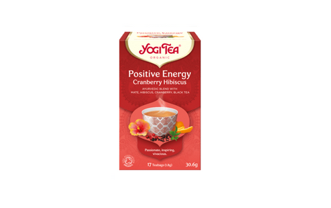 Positive Energy (dzērvene, hibisks) tēja BIO