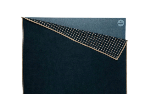 Mikrošķiedras jogas paklājs-dvielis Easy