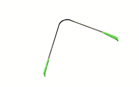 Mēles tīrītājs (krāsains), tērauds