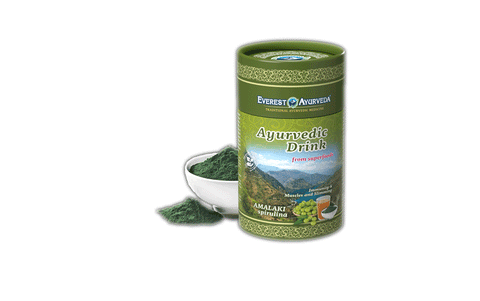 Amlas un spirulīnas dzēriens, 100g