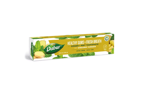 Zobu pasta ar BIO ingveru un piparmētru (Dabur), 100ml