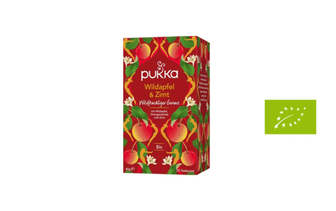 Ābols ar kanēli BIO, Pukka, 40g