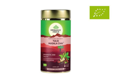 Tulsi masala chai tēja, BIO (O.I.), 100g