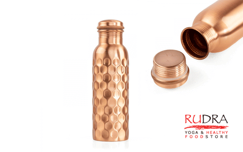 Trauks ūdens līdzņemšanai - honeycomb (varš), 800ml