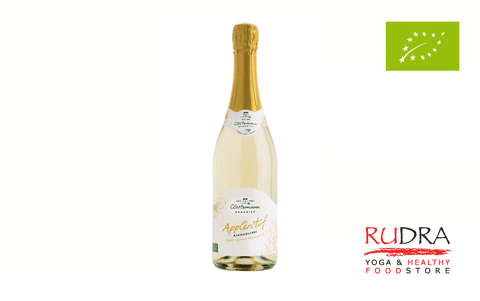 Šampanietis (bezalkaholisks) ar ābolu sulu, ingveru un bergamotu BIO, 750ml