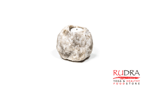 Sāls svečturis tējas svecītei