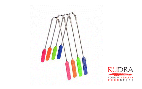 Mēles tīrītājs (krāsains), tērauds