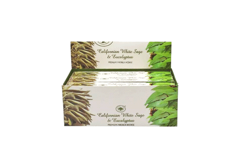 White Sage & Eucalyptus smaržkociņi G.T., 15g