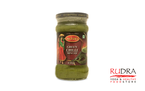 Zaļā čili pasta (Schani), 283g
